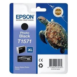 Epson T1571 Schildkröte photo schwarz 