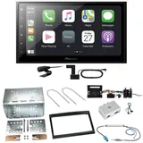 Pioneer SPH-DA250DAB Bluetooth DAB+ Einbauset für Citroen C2 C3 Berlingo Jumpy