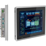 SunKol 12,1 Zoll lüfterloser Industrie-Panel-PC, All-in-One Panel-PC mit kapazitivem Touchscreen, 2xUSB2.0, 2xUSB3.0, HDMI, 2xRS232, LAN (I3-7100U, 8 GB RAM, 512 GB SSD)