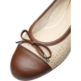 ARA Damen Sardinia Ballerinas, Mocca,Beach, 38.5 EU / 38.5 EU