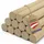 vasalat Holzstäbe Set glatt 100 cm x 0,8 cm