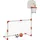 vidaXL Fußball- und Basketball-Set für Kinder mit Bällen 98x50x70 cm