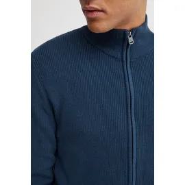 11 Project Strickjacke 11 PROJECT "Strickjacke PREdu", Herren, Gr. XL, blau (marineblaus), Obermaterial: 100% Baumwolle CO., Strickjacken Strickjacke
