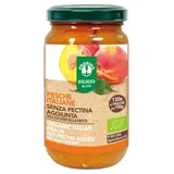 Probios Pfirsich Fruchtaufstrich ohne Zucker - Ohne Pektinzusatz - Nur mit Fruchtzucker gesüßt - (1 x 220 g)