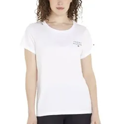 Tommy Hilfiger Original Lounge T Shirt Weiß Medium Damen