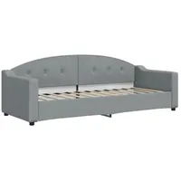 VidaXL Tagesbett Hellgrau 80x200 cm Stoff