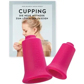 BellaBambi FASZIO® Cupping-Set PINK mit Buch Schröpfen Reha