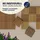 CASARIA Holzfliesen mehrfarbig 30 x 30 cm 22 St.