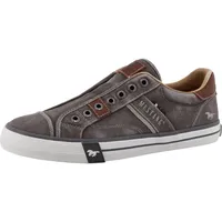 MUSTANG Herren Low-Top Sneaker, Männer Halbschuhe,Freizeit,sportlich,straßenschuhe,Strassenschuhe,Sportschuhe,Turnschuhe,Grau,41 EU - 41 EU