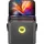 ikarao Shell S3 – Tragbare Karaoke-Maschine mit 7” Touchscreen, 2 kabellosen Mikrofonen und 6 Monaten gratis KaraFun-App - Schwarz