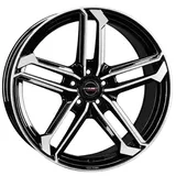 Borbet ATX 8,0 x 19 5 x 112 ET55 MB66,5 Schwarz Poliert