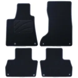 Auto-Fußmatten-Set OCC Motorsport OCCMS0003GD Schwarz Dunkelgrau Maserati Levante 2016 5 Stücke