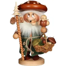 Christian Ulbricht Räuchermann Wichtel Pilzmännle 27 cm beige