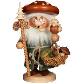 Christian Ulbricht Räuchermann Wichtel Pilzmännle 27 cm beige