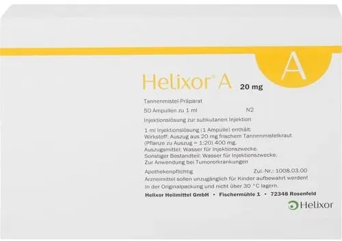 HELIXOR A Ampullen 20 mg 50 St