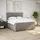 vidaXL Boxspringbett 180 x 200 cm Taupe