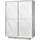 INOSIGN Highboard »Carrara« grifflos weiß