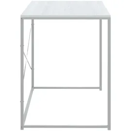 vidaXL Computertisch Weiß 110x60x70 cm Holzwerkstoff