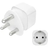 Hama Reiseadapter Typ M Weiß