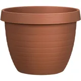 Scheurich - Country Star 35, Pflanzgefäß/blumentopf/pflanzkübel, Rund, Aus Kunststoff Farbe: Terracotta, 33,9 Cm Durchmesser, 26,2 Cm Hoch, 14,5 L Vol.