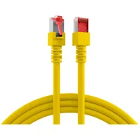 EFB-Elektronik EFB K5511.0,25 RJ45 Patchkabel Cat.6 S/FTP LSZH gelb 0,25m geS/FTP