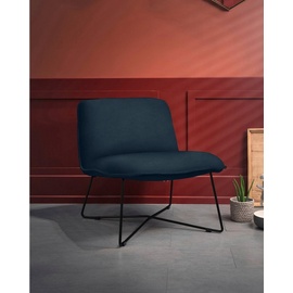 furninova Loungesessel »Fly«, gemütlicher Loungesessel im skandinavischen Design blau