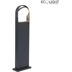 Lutec LED Wegeleuchte FELE, 1-flammig, drehbar, 14W, 1000lm, 3000K, IP54, anthrazit ECO-7196301118