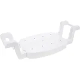 Verstellbarer Badewannensitz, Weiße Badezimmerbank Für Senioren, 58 Cm