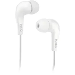 SBS TEINEARWL, Kabelgebunden, 100 - 16000 Hz, Anrufe/Musik, Kopfhörer, Weiß