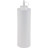 APS Quetschflasche, Ø 6, 5 x 25 cm, 0, 65 Liter, Weiß