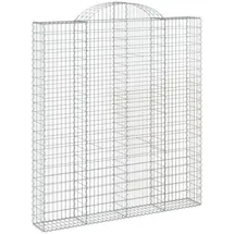 vidaXL Gabione mit Hochbogen 200 x 30 x 240 cm