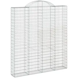 vidaXL Gabione mit Hochbogen 200 x 30 x 240 cm