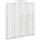 vidaXL Gabione mit Hochbogen 200 x 30 x 240 cm