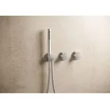 Herzbach MODUL7 Thermostat-Wannenbatterie Edelstahl