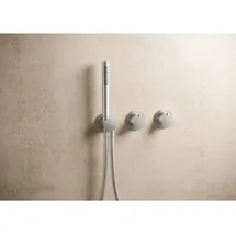 Herzbach MODUL7 Thermostat-Wannenbatterie Edelstahl