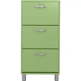 Tenzo tenzo, Schuhschrank, Metall/Holzwerkstoff 58x24x121 cm)