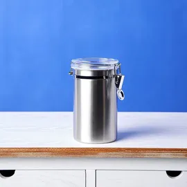 BUTLERS CANISTER Küchendose Silber 10 x 18 x 10 cm 1 l 6-teiliges Set