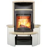 Hark Kaminofen Avenso GT ECOplus 6 kW, Dauerbrand geeignet - beige