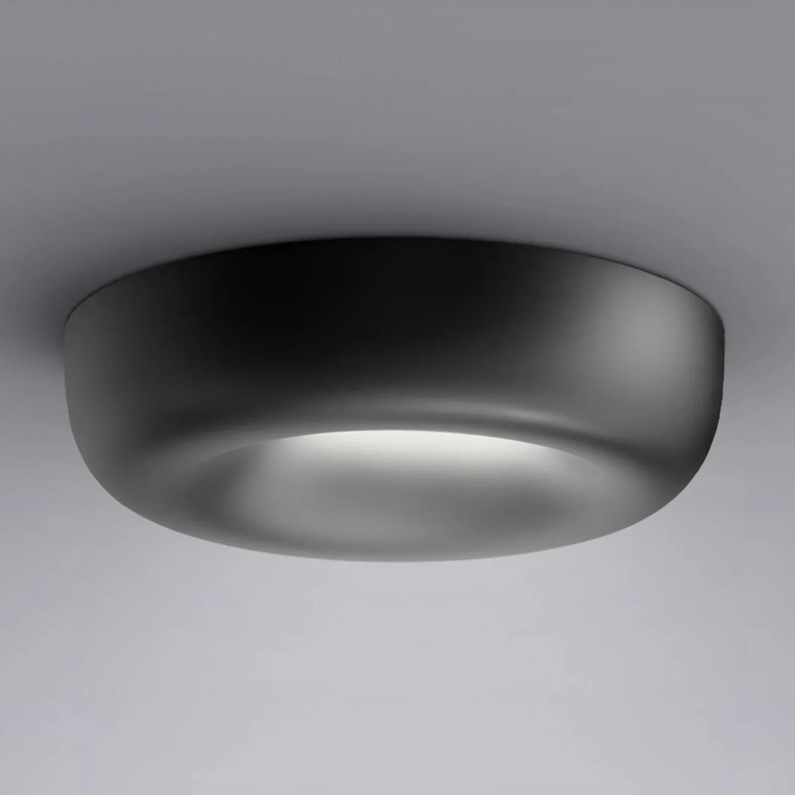 Spotlight Serien Lighting, Cavity Recessed L, dimmbar, Schwarz, für Wohnzimmer, Metall, Design - 2.8