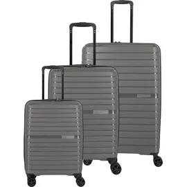 Travelite Trient Koffer-Set 3-tlg. anthrazit