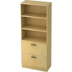 Registraturschrank V7300/3/3/SG 5OH ahorn/ahorn - ahorn