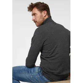 JACK & JONES Rollkragenpullover Dunkelgrau XS