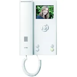 Ritto Video-Hausstation, Color, weiß, Farb-TFT-Display mit 89 mm Displaydiagonale