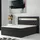 m-punkt Boxspringbett Paris 180 x 200 cm H3 Schwarz