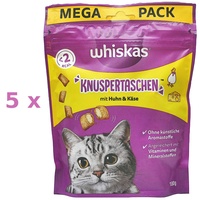 Whiskas Knuspertaschen mit Huhn und Käse 5 x 180