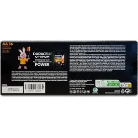 Duracell Plus AA-Batterien (36er-Pack) – Alkaline-Batterien 1,5 V