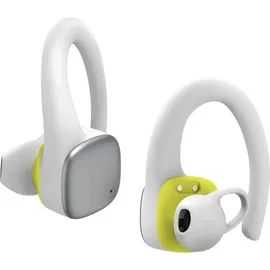 Hama Spirit Athletics True Wireless, Ohrbügel, Weiß/Gelb