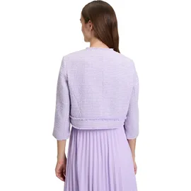 Betty & Co Bolero-Jacke mit aufgesetzten Taschen in Lilac melange), | Gr.: 44,