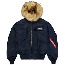 Alpha Industries 45P Hooded Custom rep.blue L