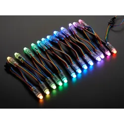 Adafruit 12mm Diffuse Dünne Digital RGB LED-Pixel (25er Strang)